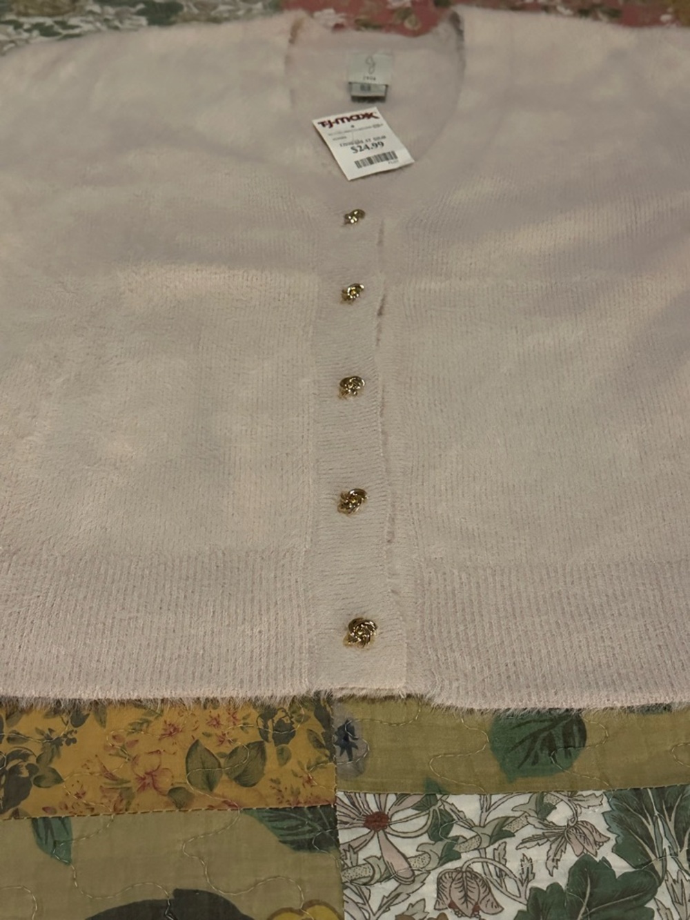 Joie soft fuzzy cardigan. NWT. XL - Picture 6 of 8